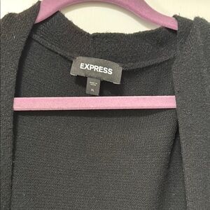 Express Black Cardigan